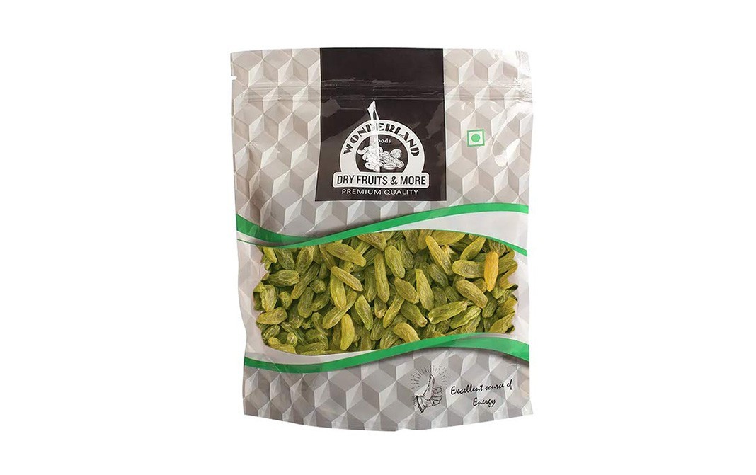 Wonderland Plain Raisins, Kishmish    Pack  500 grams